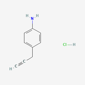 4-(Prop-2-yn-1-yl)aniline hydrochloride