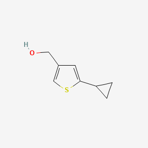 (5-Cyclopropylthiophen-3-yl)methanol