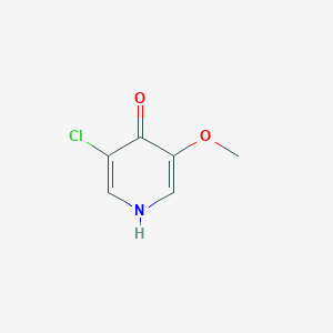 molecular formula C6H6ClNO2 B14867594 3-Chloro-5-methoxypyridin-4-OL 