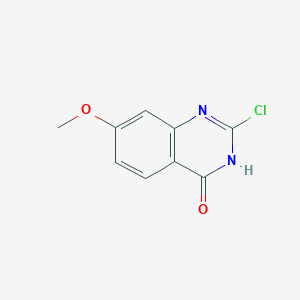 molecular formula C9H7ClN2O2 B1486763 2-氯-7-甲氧基喹唑啉-4(3H)-酮 CAS No. 20197-98-2