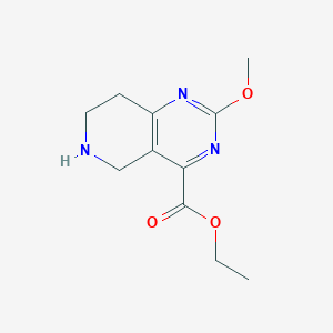 Ethyl 2-methoxy-5,6,7,8-tetrahydropyrido[4,3-D]pyrimidine-4-carboxylate