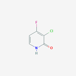 molecular formula C5H3ClFNO B14867722 3-Chloro-4-fluoropyridin-2-OL 