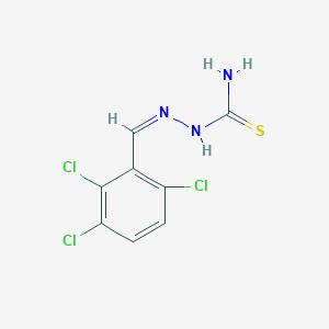 N'-[(Z)-(2,3,6-trichlorophenyl)methylidene]carbamohydrazonothioic acid