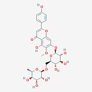 molecular formula C28H32O15 B14867766 Hispidulin 7-O-neohesperidoside 