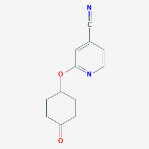 2-((4-Oxocyclohexyl)oxy)isonicotinonitrile