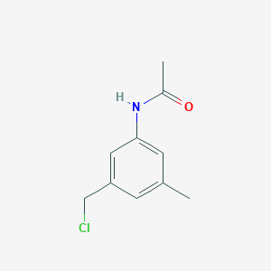 N-(3-(Chloromethyl)-5-methylphenyl)acetamide