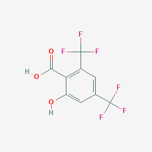 2-Hydroxy-4,6-DI(trifluoromethyl)benzoic acid