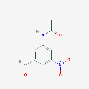 N-(3-Formyl-5-nitrophenyl)acetamide