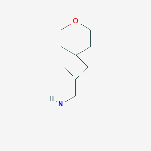 N-methyl-1-(7-oxaspiro[3.5]nonan-2-yl)methanamine