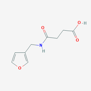 4-((Furan-3-ylmethyl)amino)-4-oxobutanoic acid