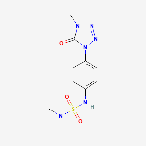 1-[4-(dimethylsulfamoylamino)phenyl]-4-methyl-5-oxotetrazole