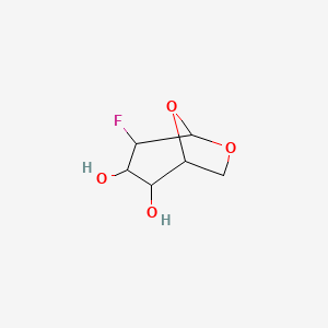 2-Deoxy-2-fluoro-1,6-anhydro-beta-d-glucopyranose