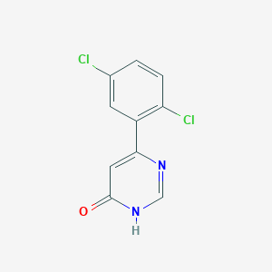 B1486827 6-(2,5-Dichlorophenyl)pyrimidin-4-ol CAS No. 1690933-75-5