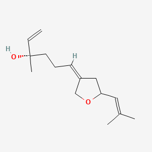 (Z)-3,11-dimethy-7-methylene-9,14-epoxy-1,6,10-dodecatrien-3-ol