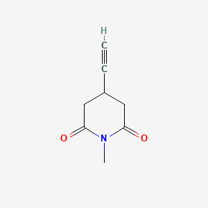 4-Ethynyl-1-methylpiperidine-2,6-dione