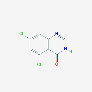 molecular formula C8H4Cl2N2O B1486830 5,7-Dichloroquinazolin-4(3H)-one CAS No. 1565461-42-8