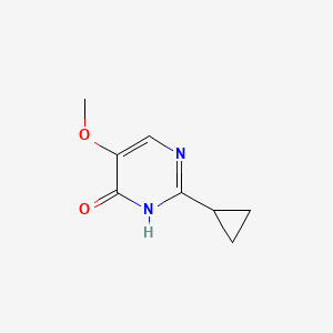 2-cyclopropyl-5-methoxypyrimidin-4(3H)-one