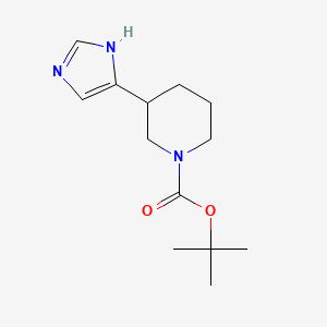 Tert-butyl 3-(1H-imidazol-4-YL)piperidine-1-carboxylate