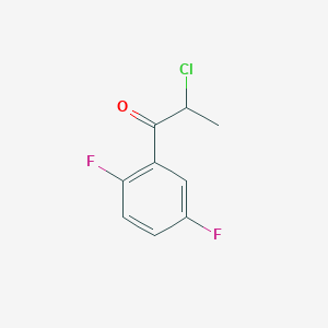 2-Chloro-1-(2,5-difluorophenyl)propan-1-one