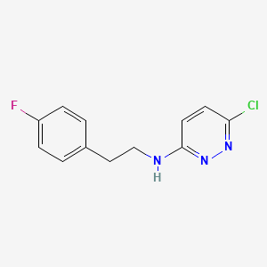 6-chloro-N-(4-fluorophenethyl)pyridazin-3-amine