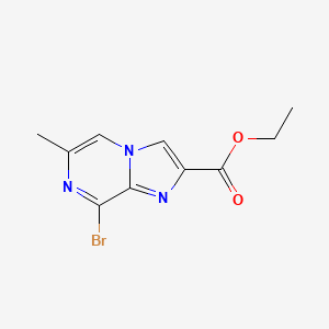 Ethyl 8-bromo-6-methylimidazo[1,2-a]pyrazine-2-carboxylate