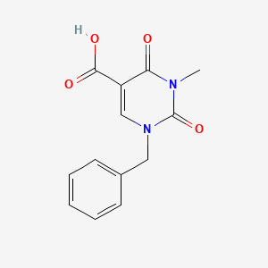 1-Benzyl-3-methyl-2,4-dioxo-1,2,3,4-tetrahydropyrimidine-5-carboxylic acid