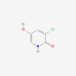 molecular formula C5H4ClNO2 B14868850 3-Chloropyridine-2,5-diol 