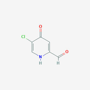 5-Chloro-4-hydroxypicolinaldehyde