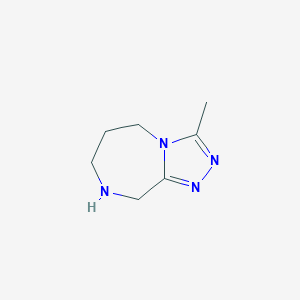 3-Methyl-6,7,8,9-tetrahydro-5H-[1,2,4]triazolo[4,3-A][1,4]diazepine