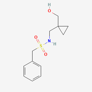 N-((1-(hydroxymethyl)cyclopropyl)methyl)-1-phenylmethanesulfonamide