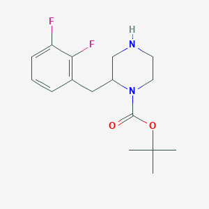 2-(2,3-Difluoro-benzyl)-piperazine-1-carboxylic acid tert-butyl ester