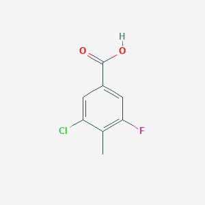 3-Chloro-5-fluoro-4-methylbenzoic acid