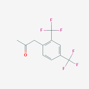 1-(2,4-Bis(trifluoromethyl)phenyl)propan-2-one