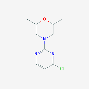 4-(4-Chloropyrimidin-2-YL)-2,6-dimethylmorpholine