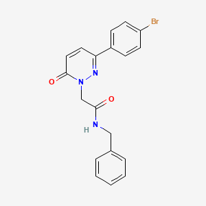 N-benzyl-2-(3-(4-bromophenyl)-6-oxopyridazin-1(6H)-yl)acetamide