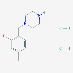 1-(2-Fluoro-4-methylbenzyl)-piperazine dihydrochloride