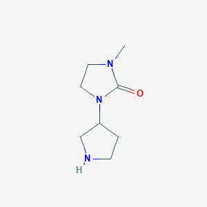 1-Methyl-3-(pyrrolidin-3-yl)imidazolidin-2-one