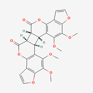 molecular formula C26H20O10 B14869313 Moellendorffilin 