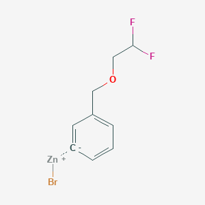 3-[(2',2'-Difluoroethoxy)methyl]phenylZinc bromide