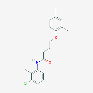 N-(3-chloro-2-methylphenyl)-4-(2,4-dimethylphenoxy)butanamide