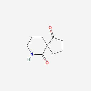 molecular formula C9H13NO2 B14869450 7-Azaspiro[4.5]decane-1,6-dione 