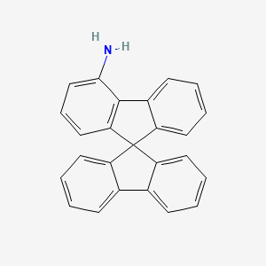 molecular formula C25H17N B14869473 9,9'-Spirobi[fluoren]-4-amine 