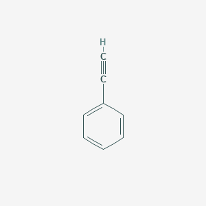 molecular formula C8H6 B148695 Phenylacetylene CAS No. 126716-66-3