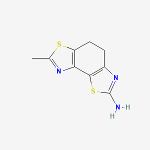 7-methyl-4,5-dihydro-[1,3]thiazolo[5,4-e][1,3]benzothiazol-2-amine