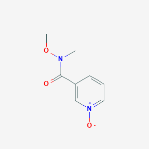 3-(Methoxy(methyl)carbamoyl)pyridine 1-oxide