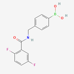 [4-[[(2,5-Difluorobenzoyl)amino]methyl]phenyl]boronic acid