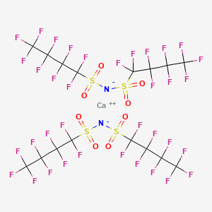 molecular formula C16CaF36N2O8S4 B1486970 双(非氟丁烷磺酰)亚胺钙(II) CAS No. 689282-13-1