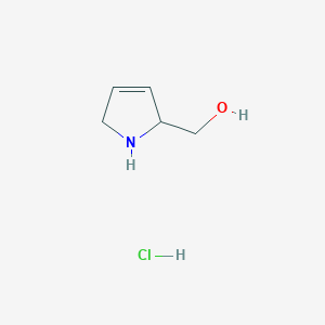 2,5-Dihydro-1H-pyrrol-2-ylmethanol hydrochloride