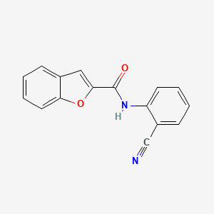 N-(2-cyanophenyl)-1-benzofuran-2-carboxamide