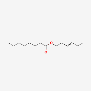 molecular formula C14H26O2 B14869899 Hex-3-enyl octanoate 